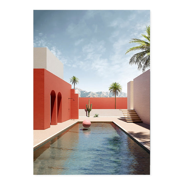 Still Life Modern Building  - Canvas Wall Art Print