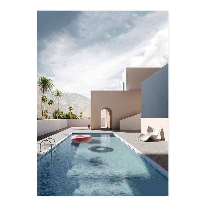 Still Life Modern Building  - Canvas Wall Art Print