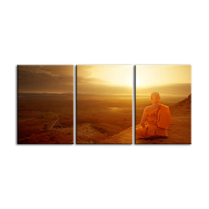 Warm Morning 3 Piece - Canvas Wall Art Painting