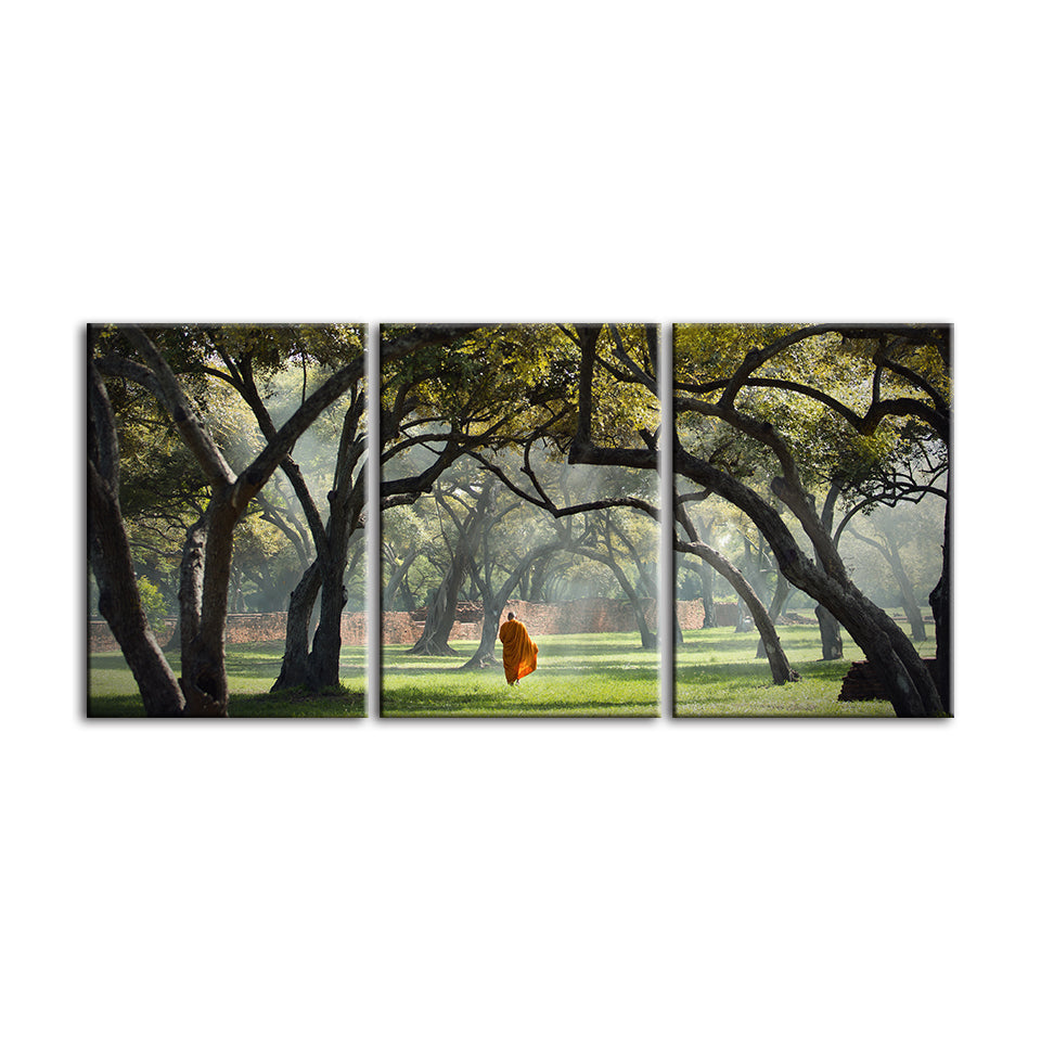 Walk The Earth 3 Piece - Canvas Wall Art Painting