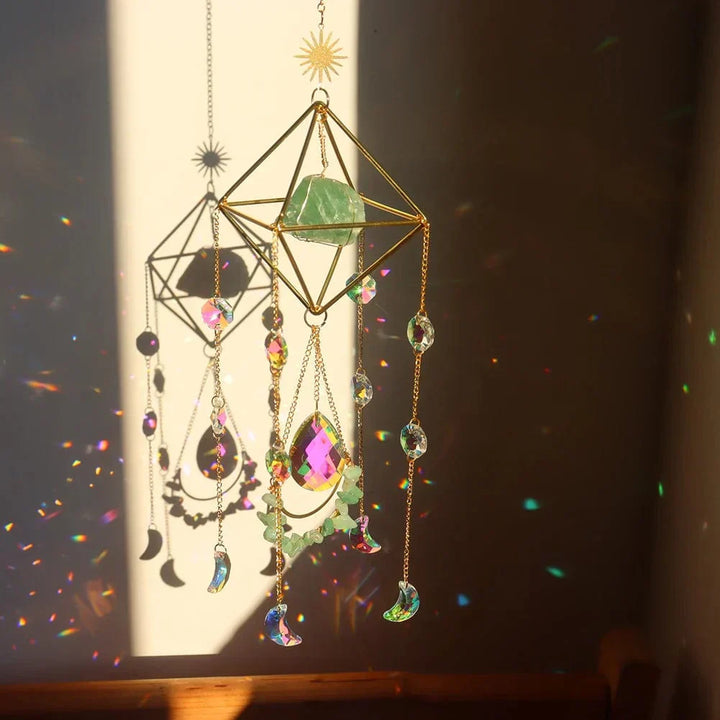 Healing Crystal Sun Catcher