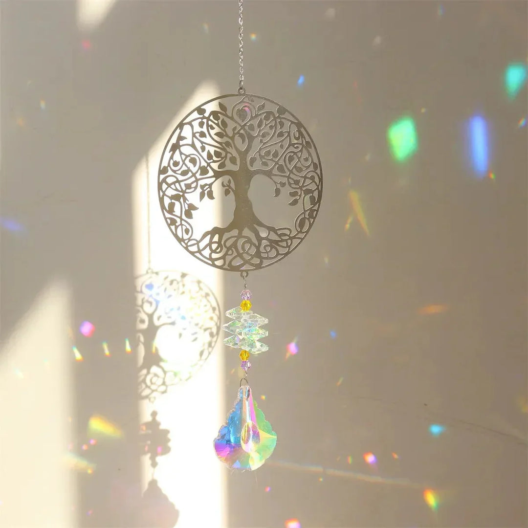 Nature's Dance Crystal Sun Catcher